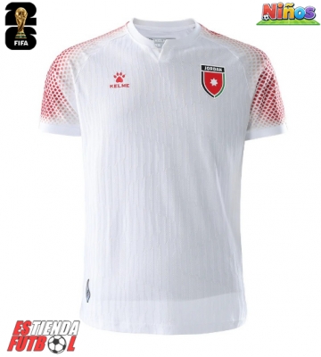 Jordania Primera Equipación Niños Mundial 2026 Manga Corta (+ Pantalones cortos)